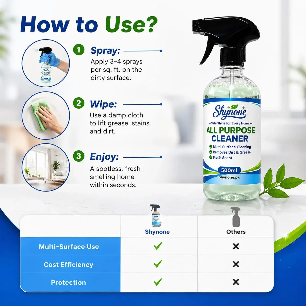All Purpose Cleaner for Home | 500ml