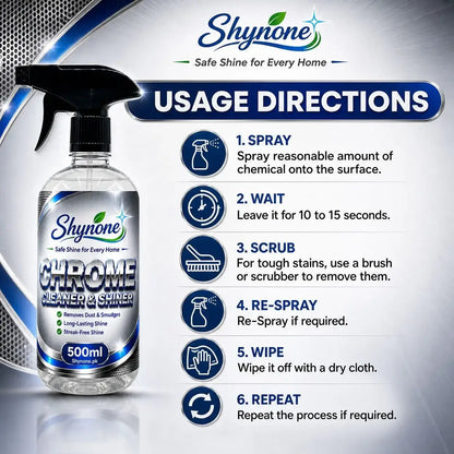 Chrome Cleaner & Shiner | 500ml | Bundle Pack